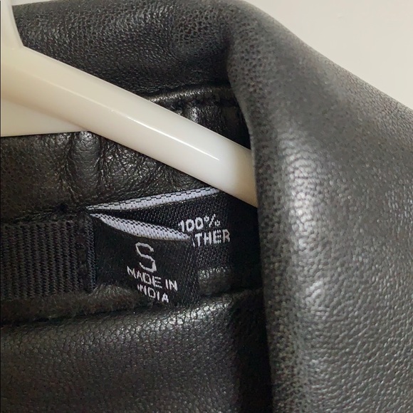 BLK DNM Leather Motorcycle Jacket - Picture 3 of 5